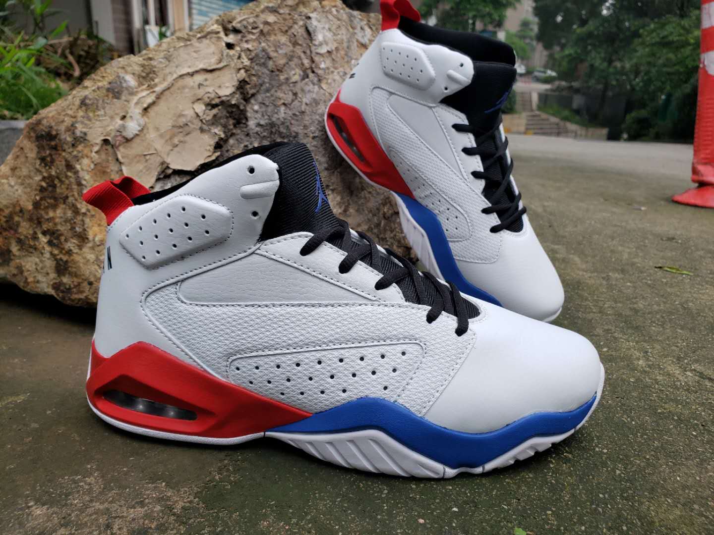 Air Jordan Lift Off AJ6 White Red Blue Black Shoes